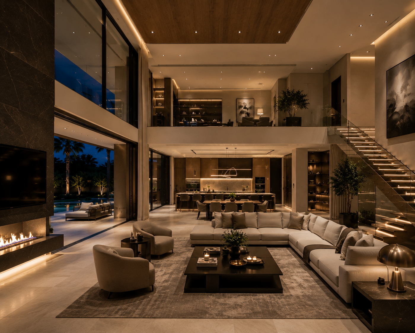 Luxury interior project by Vextris